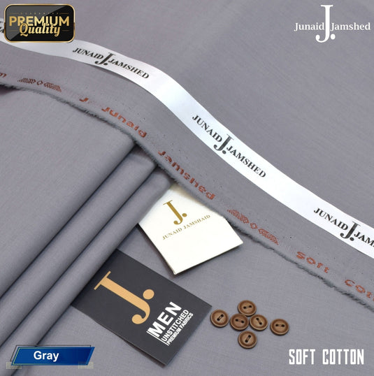 J. Premium Semi Soft Cotton Unstitched Suit for Men | 15