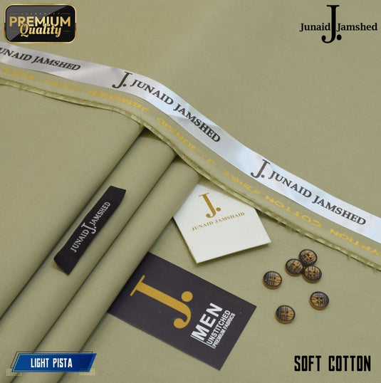 J. Premium Semi Soft Cotton Unstitched Suit for Men | 07